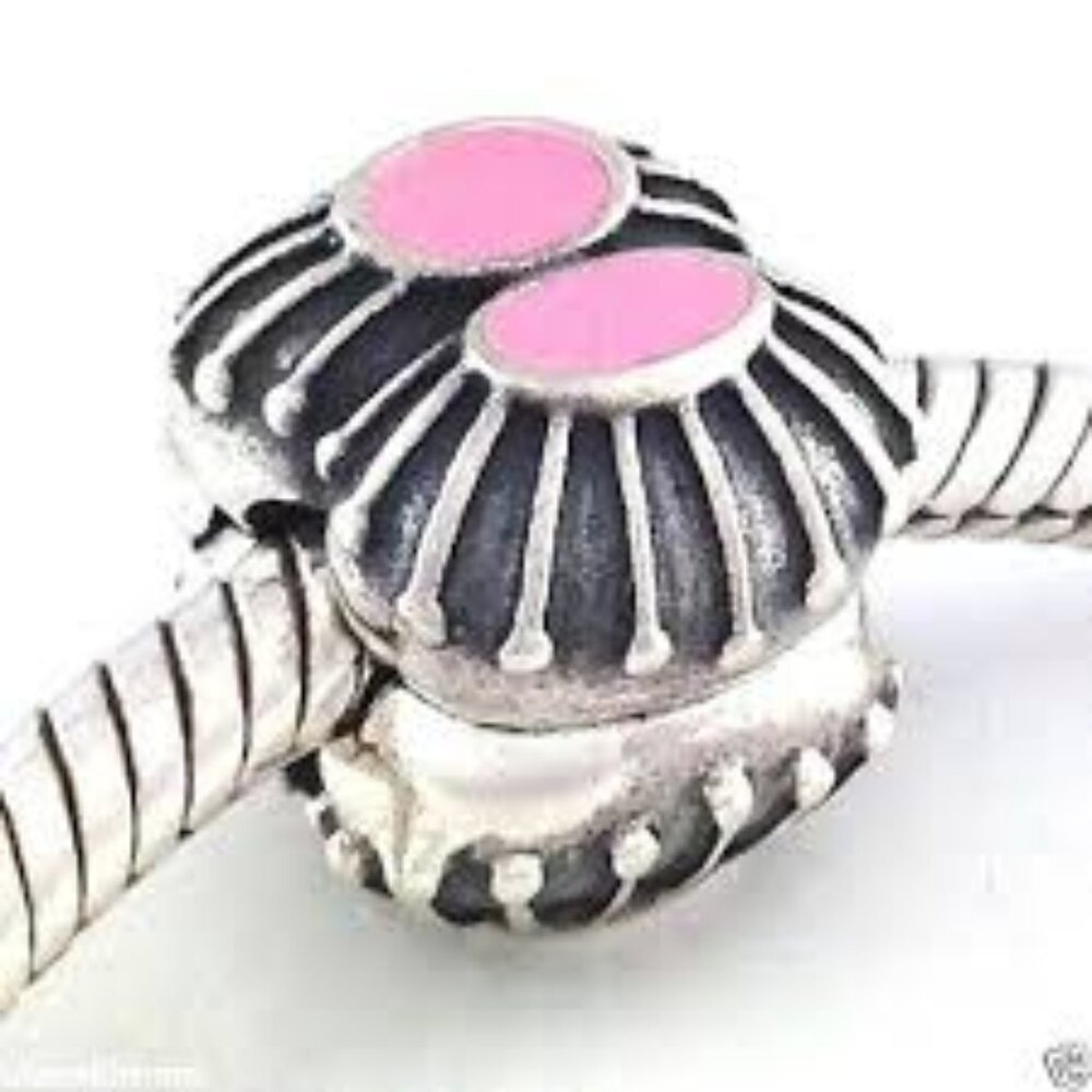 Pandora 'Two of a Kind' Shell Clip